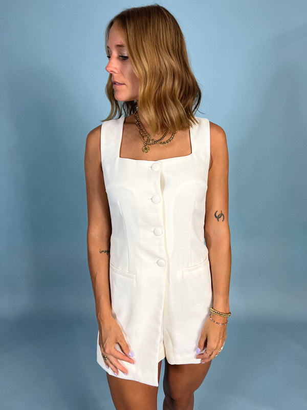 Bow'd Up Romper