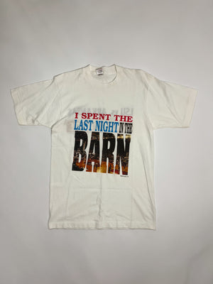 Last Night In The Barn Vintage Tee