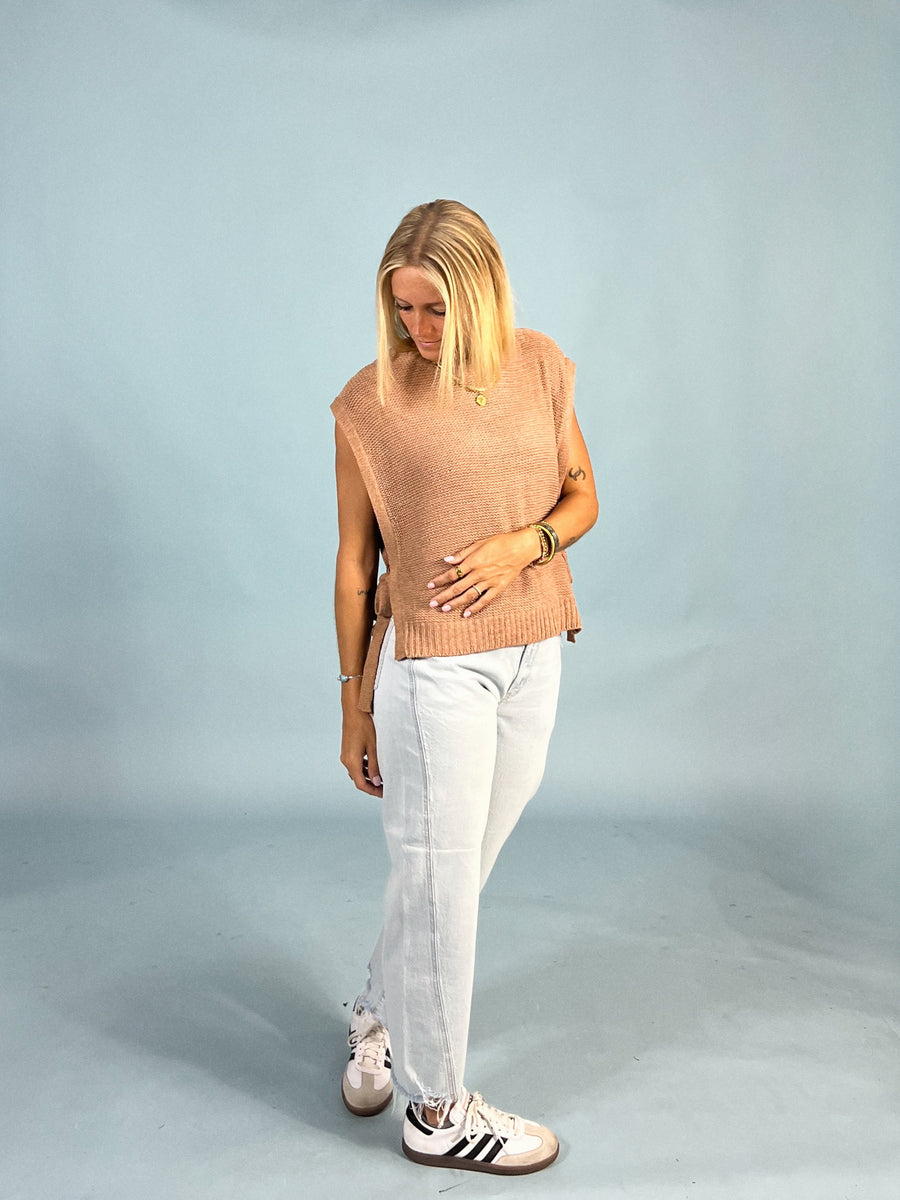 Maple Tie Sweater Tank