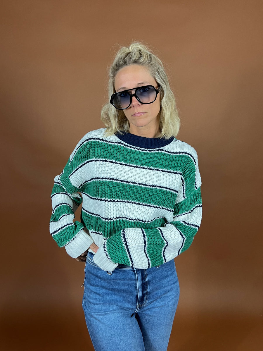 Honor Roll Stripe Sweater