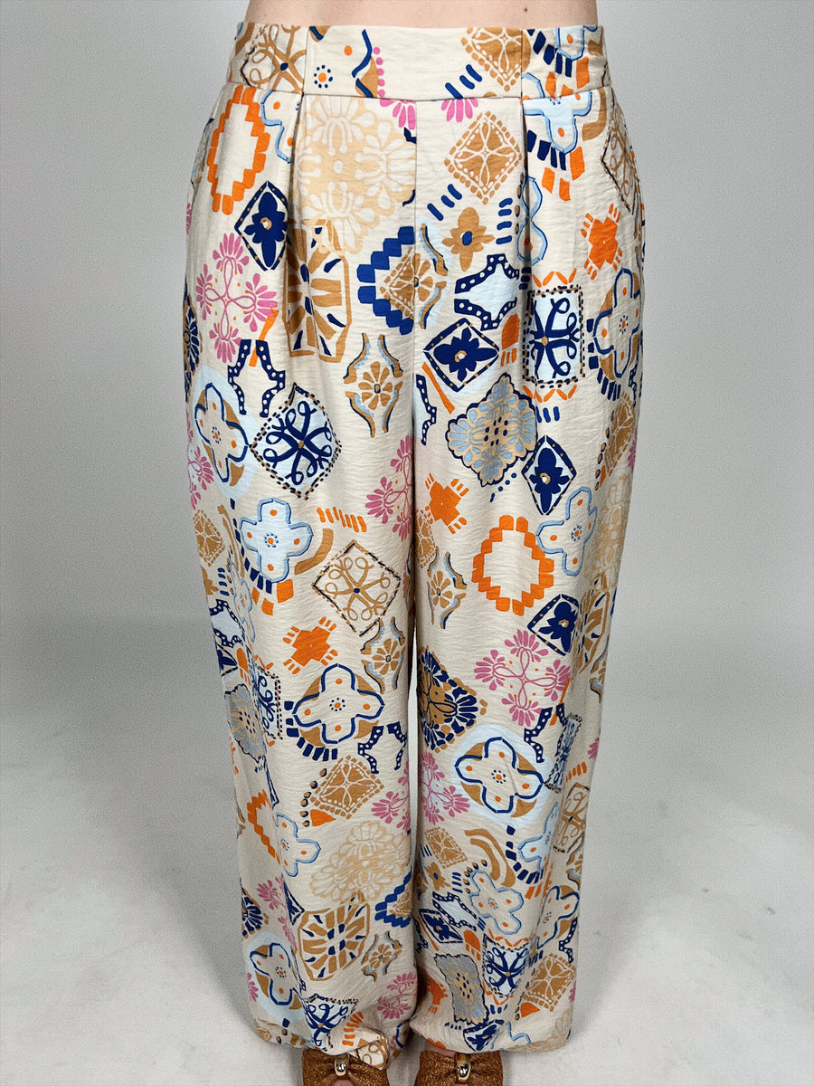 Lancie Printed Pants