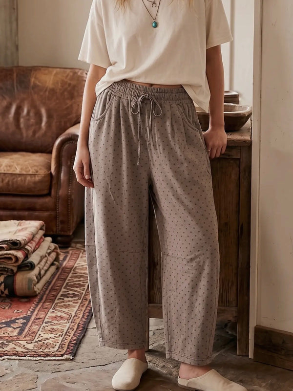 Maybe Today Barrel Leg Pants