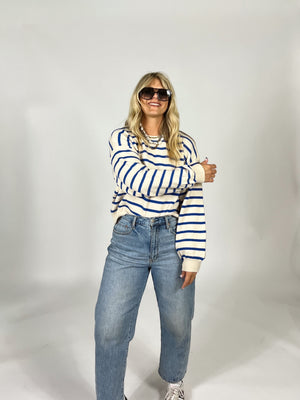 It Girl Stripe Sweater