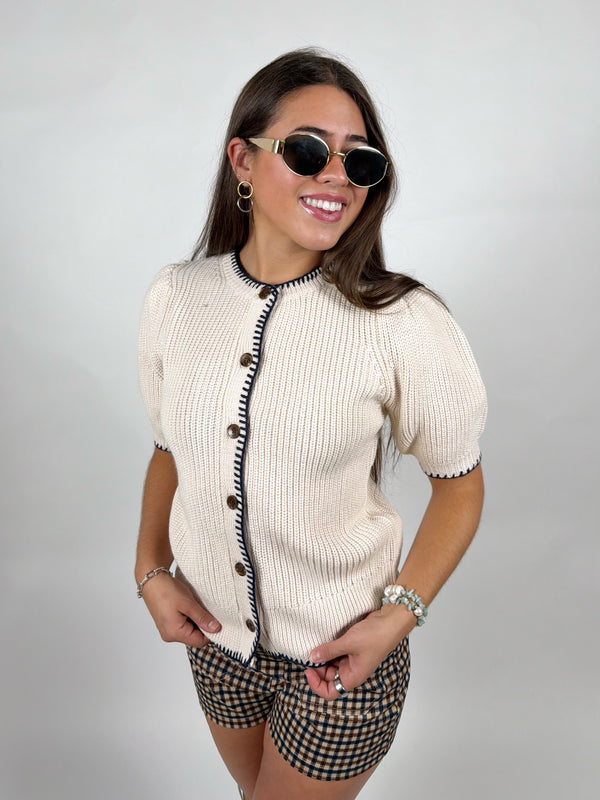 Nellie Short Sleeve Sweater