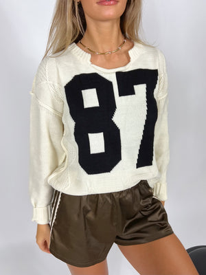 Campus 87 Knit Sweater