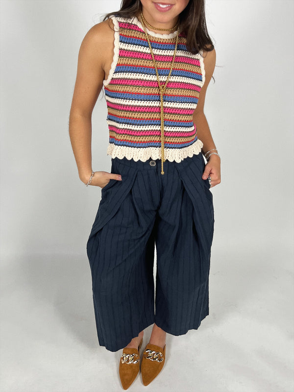 Monroe Textured Trousers