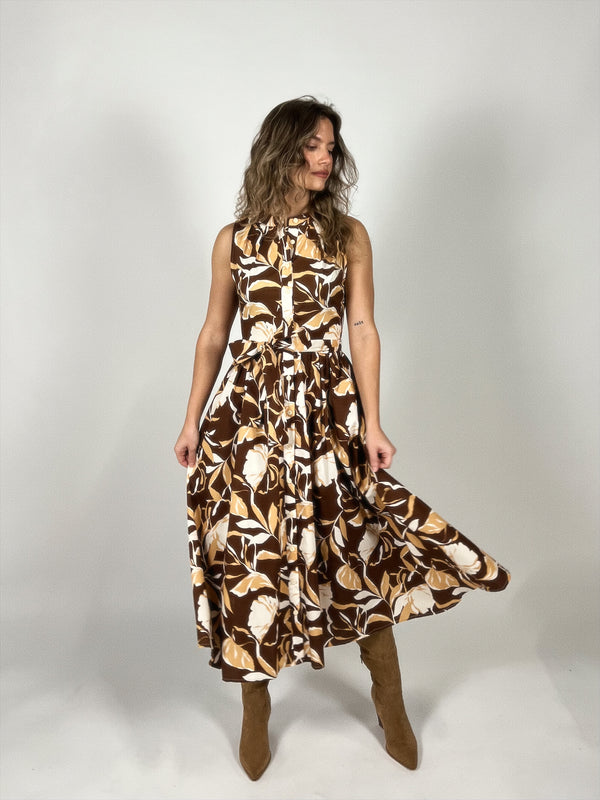 Shelby Sleeveless Midi Dress