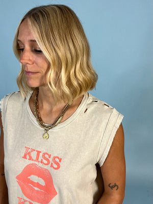 Kiss, Kiss Cap Sleeve Tee