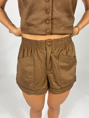 Something Suede Shorts
