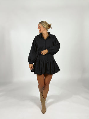 Blair Bubble Hem Mini Dress
