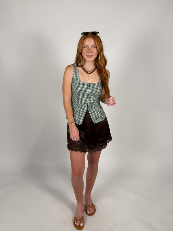 Alice Lace Trim Skirt