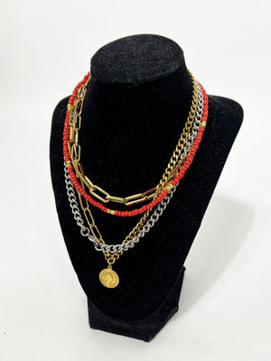 Razorback Beaded Necklaces