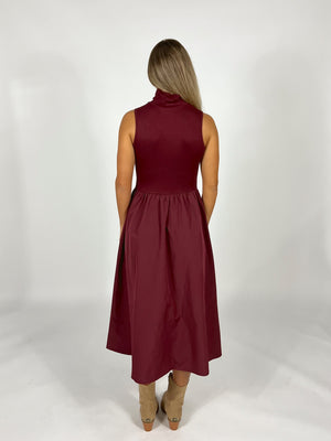 Penelope Mock Neck Dress