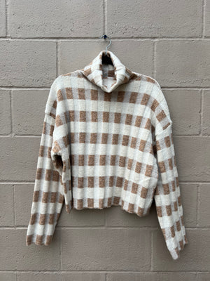 Bobbie Checkered Sweater