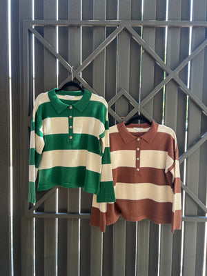 Easy Does It Collared Top