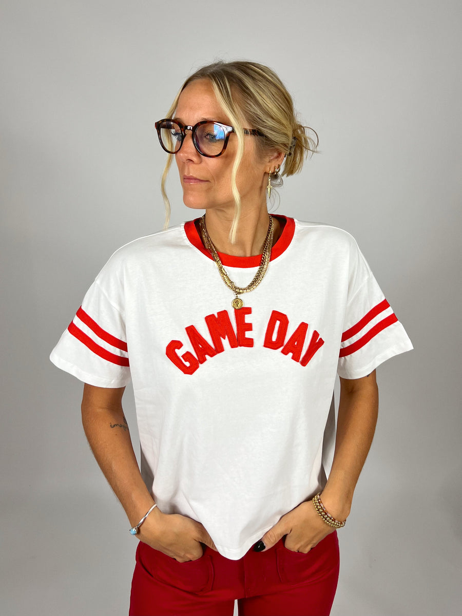 Game Day Crop Tee