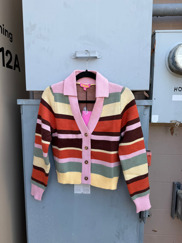 Ronnie Road Stripe Cardigan