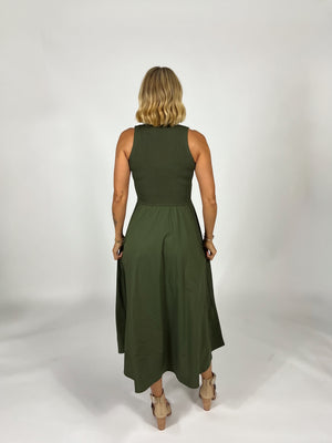 Olive Avenue Midi Dress