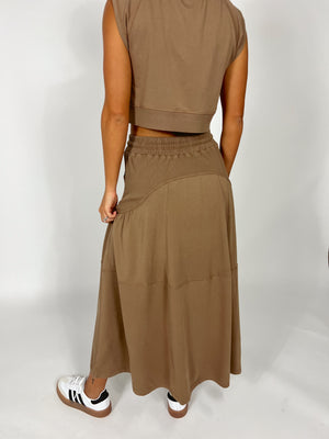 Boyish Skirt Set