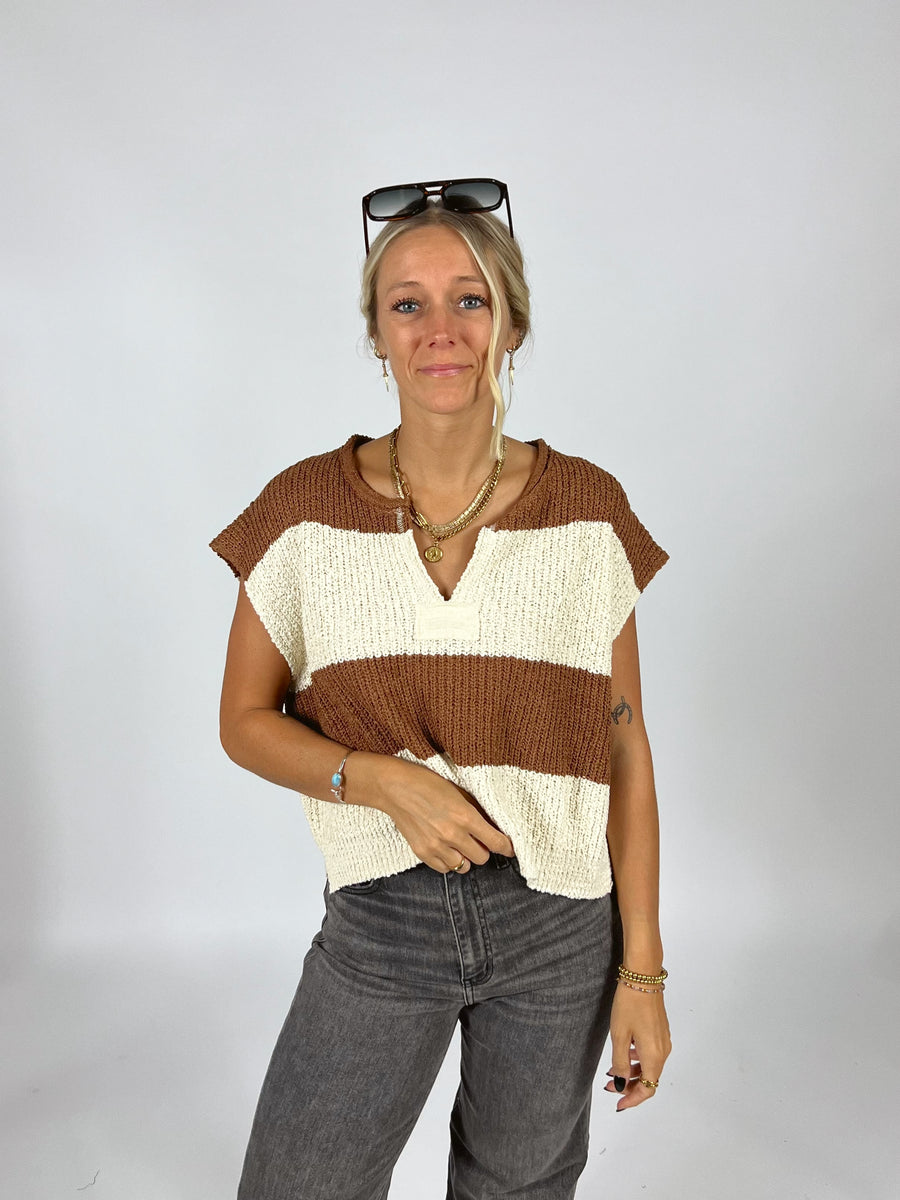 Crisp Muscle Sweater Tank
