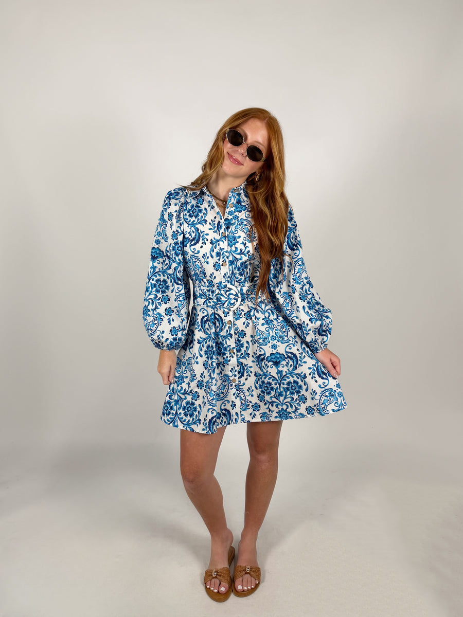 Jay Belted Mini Dress
