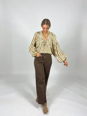 Tie The Knot Stripe Top