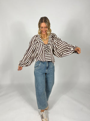 Tie The Knot Stripe Top