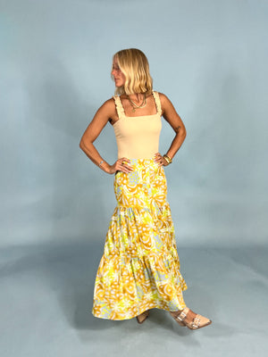 Limoncello Maxi Skirt