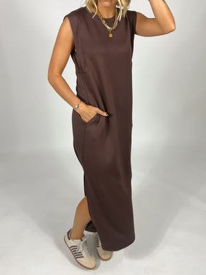 Split Second Jersey Knit Dress