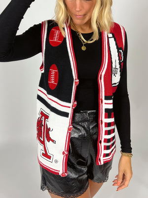 Razorbacks 90s Sweater Vest