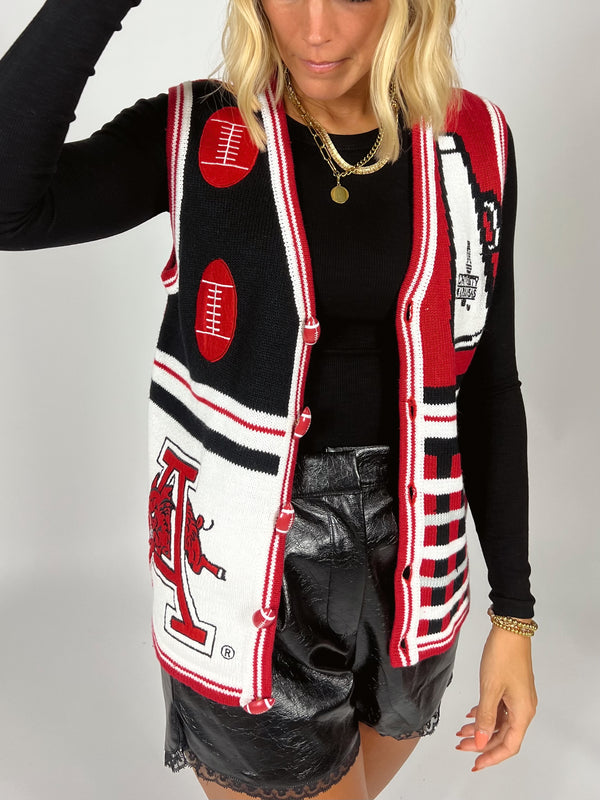 Razorbacks 90s Sweater Vest