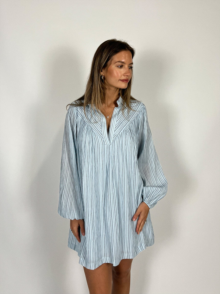 Saylor Stripe Mini Dress