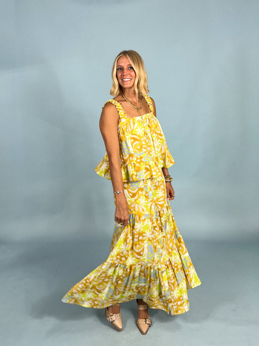 Limoncello Maxi Skirt