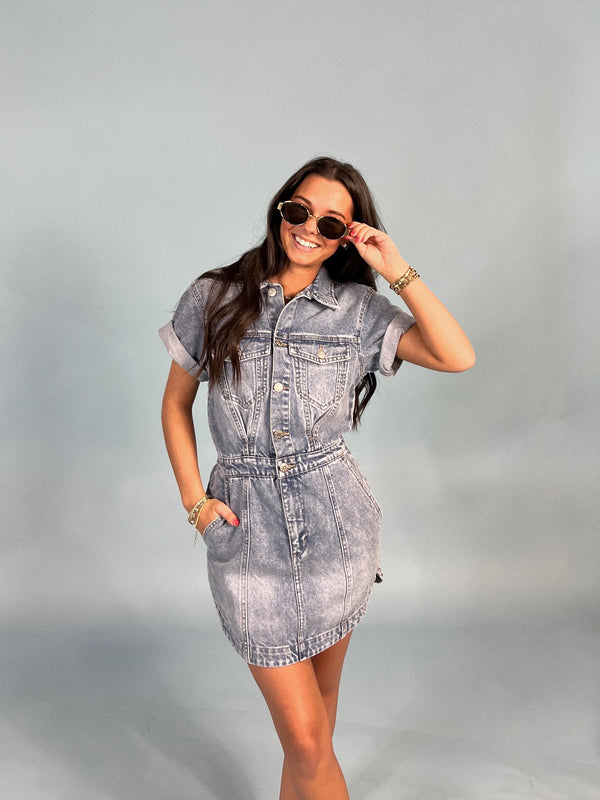 Topanga Denim Dress