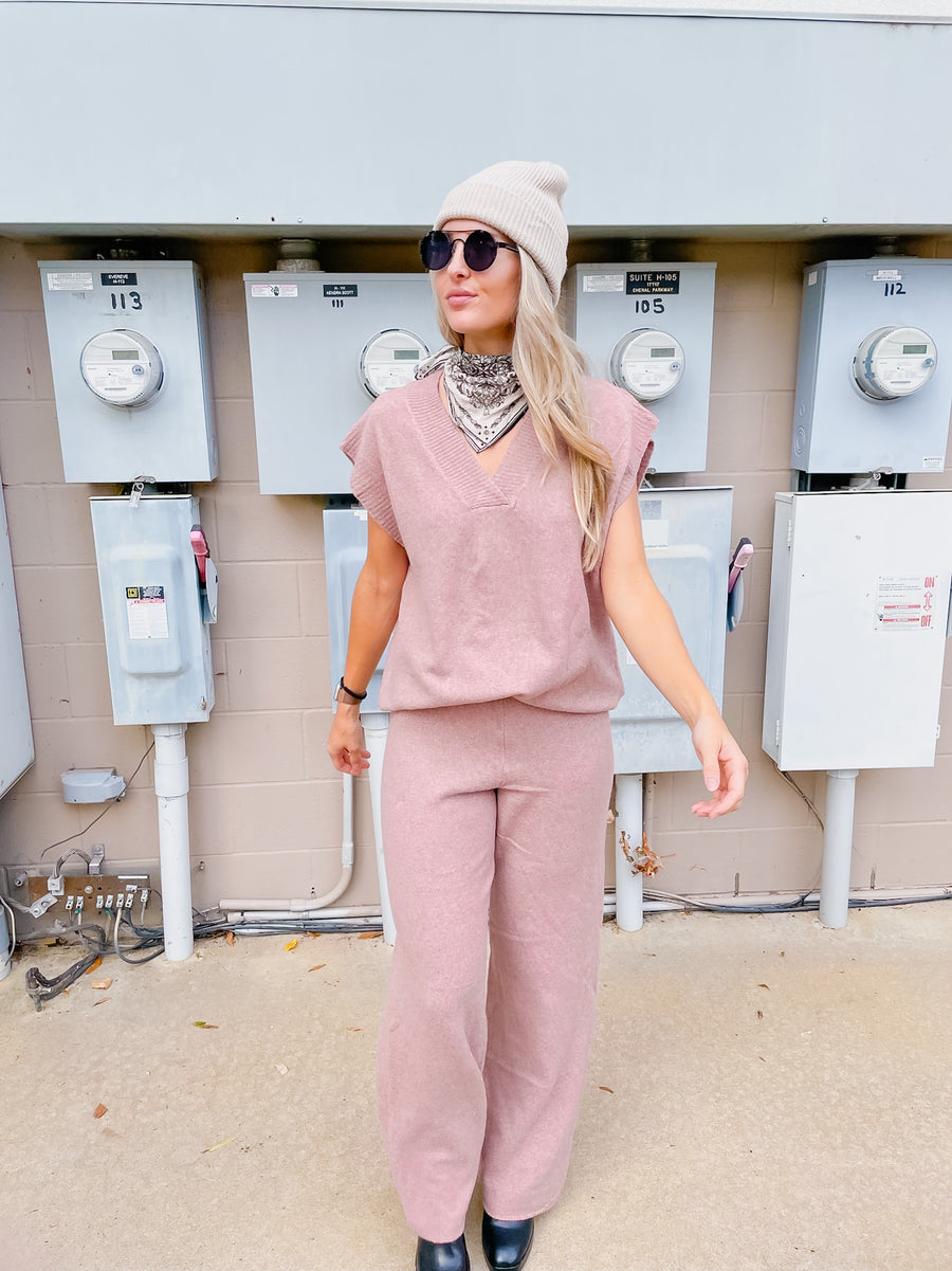 Sami "Recycled Yarn" Sweater Pants