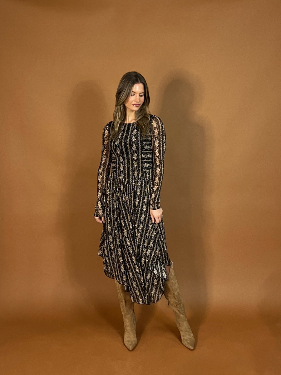 Pirouette Drop Waist Dress