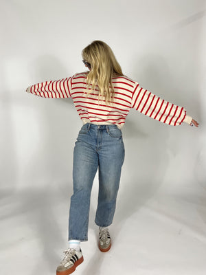 It Girl Stripe Sweater