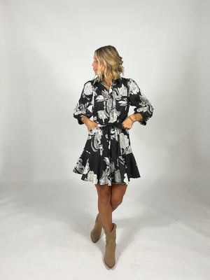 Eve Belted Mini Dress