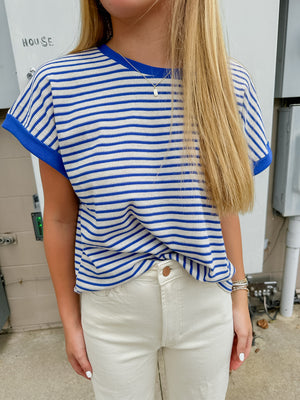 Must Mute Stripe Top