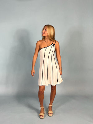 One's Enough Linen Dress