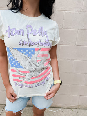 Tom Petty American Flag Tee