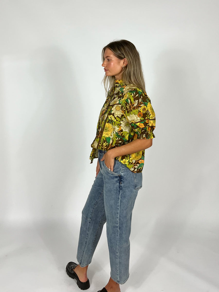 Autumn Breeze Printed Top