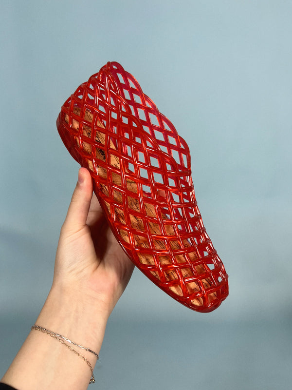 Mesh Jelly Sandal