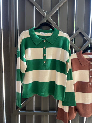 Easy Does It Collared Top