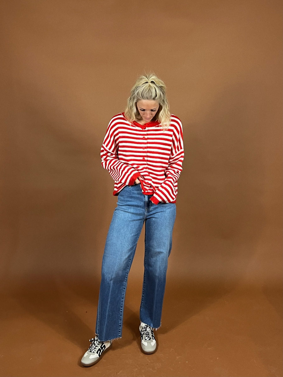 Penny Stripe Cardigan