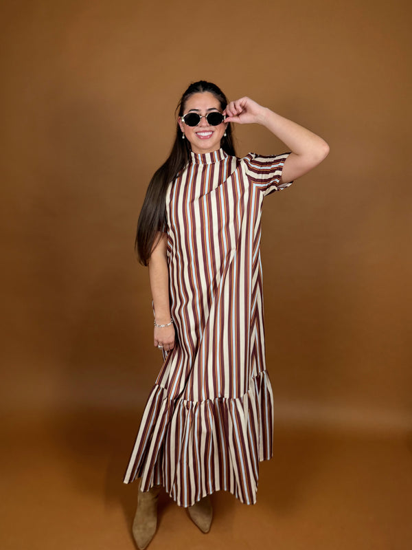 In Good Form Stripe Dress