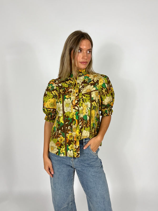 Autumn Breeze Printed Top