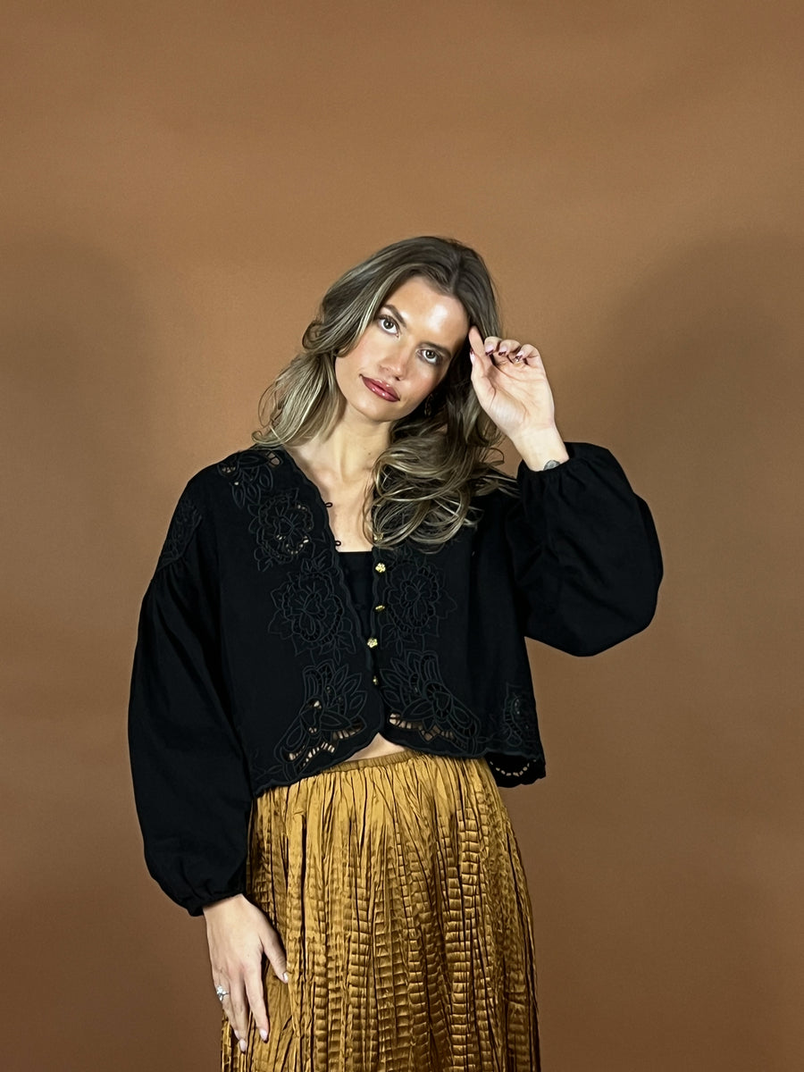 Sweet Like This Eyelet Blouse