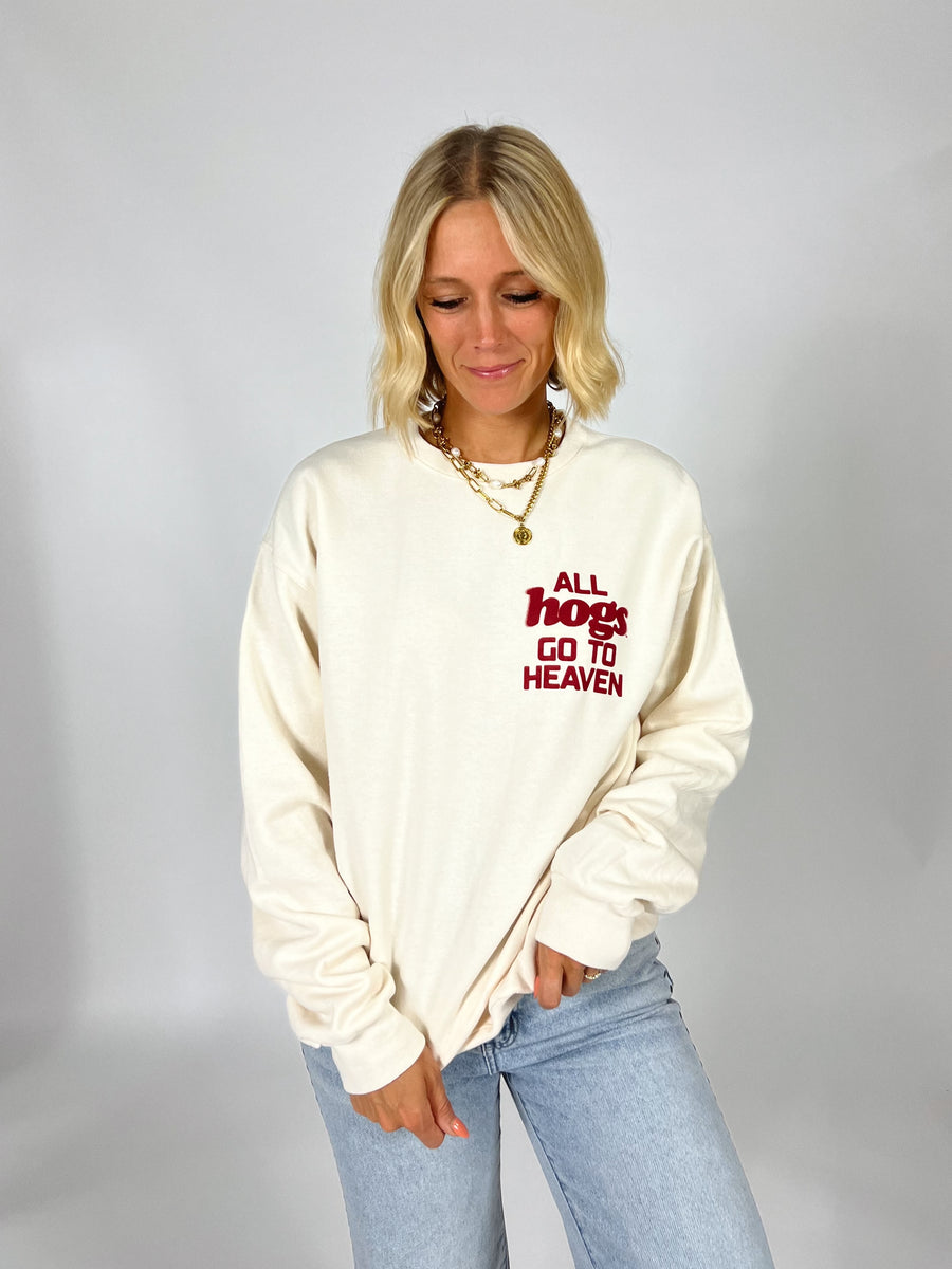 All Hogs Go To Heaven Sweatshirt