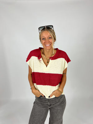 Crisp Muscle Sweater Tank